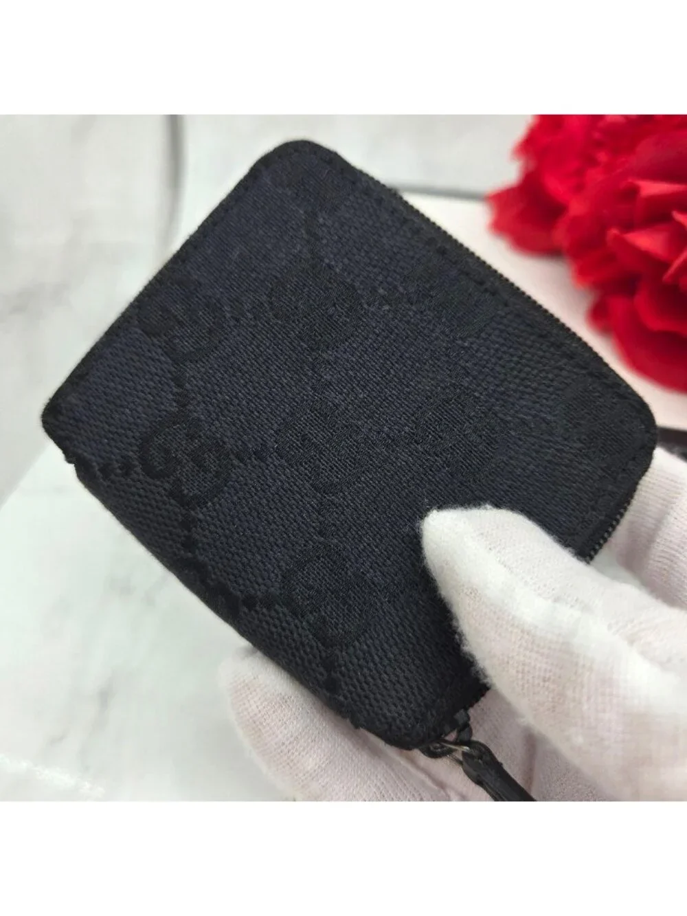 Gucci Coin Purse Wallet GG Canvas